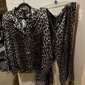 H&M 2-piece silk pajamas